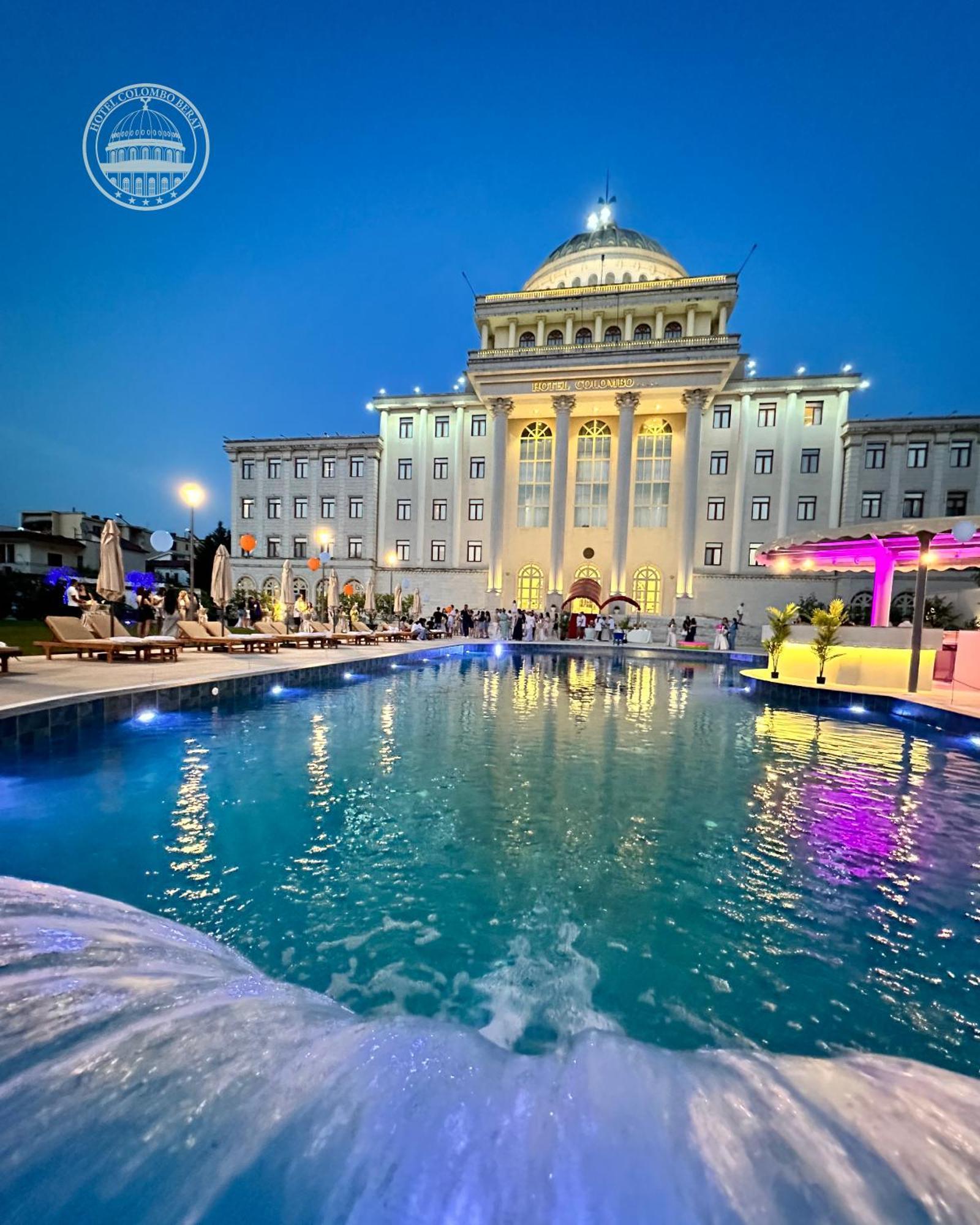Hotel Colombo Berat Buitenkant foto